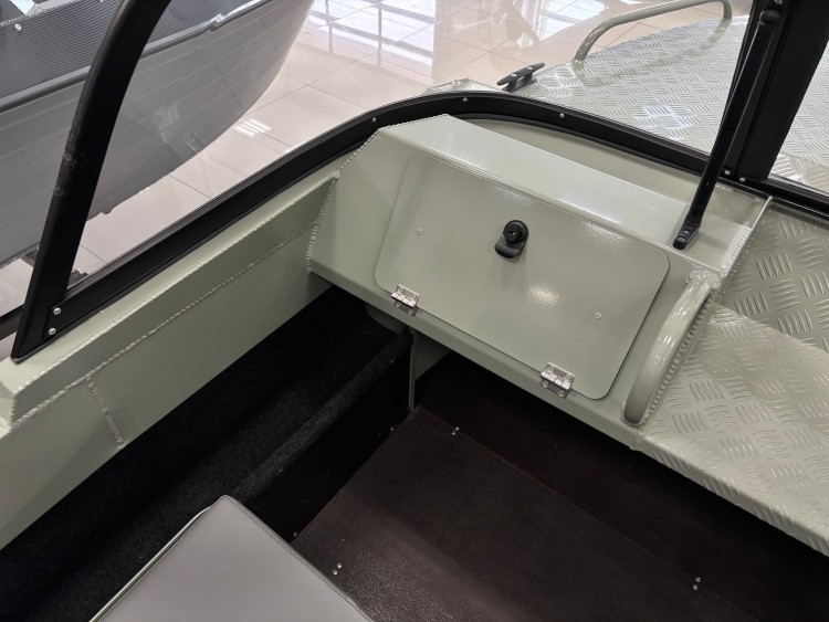 Моторная лодка, Тактика 490, хаки с Suzuki DF50ATL, арт. KITTK94,  