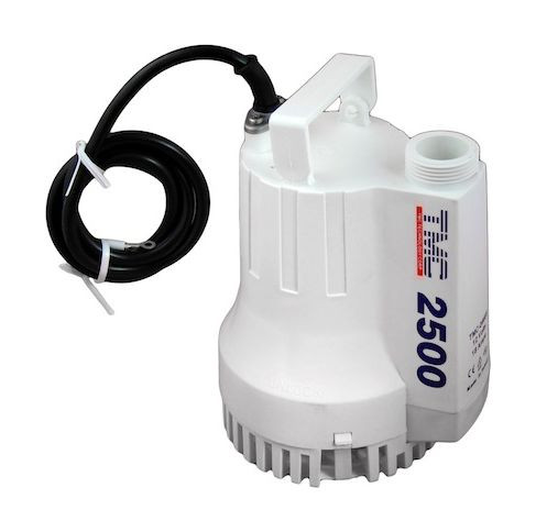 Помпа осушительная, 12 В, 2500GPH (9462.5 л/ч), арт. 1009712,          TMC  Помпа осушительная, 12 В, 2500GPH (9462.5 л/ч), арт. 1009712,          TMC