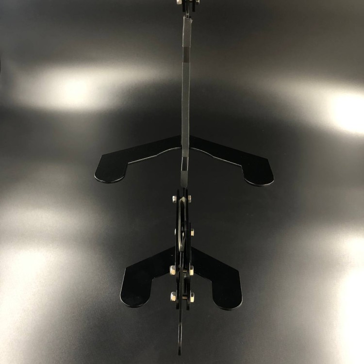 Защита редуктора Suzuki DT9.9-15, DF8-20A (Усиленная, черная), арт. 00166495,          ИП КУДАШОВ 