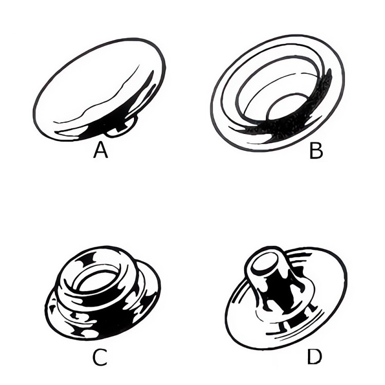 Кнопка, часть D, арт. 10236529,          Osculati 