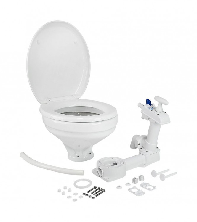 Унитаз с ручной помпой COMFORT, арт. 6600200800,          Matromarine 