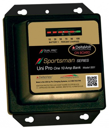 Зарядное устройство Dual Pro Sportsman 10Ах1, 220В (SS1SE) 