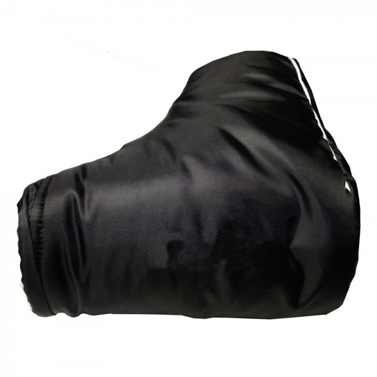 Муфты на руль мотоцикла pitbike c мехом п/ш (с люверсами), Оксфорд, синтепон, искусственный мех, М-019 , арт. М-019,          Стилс 