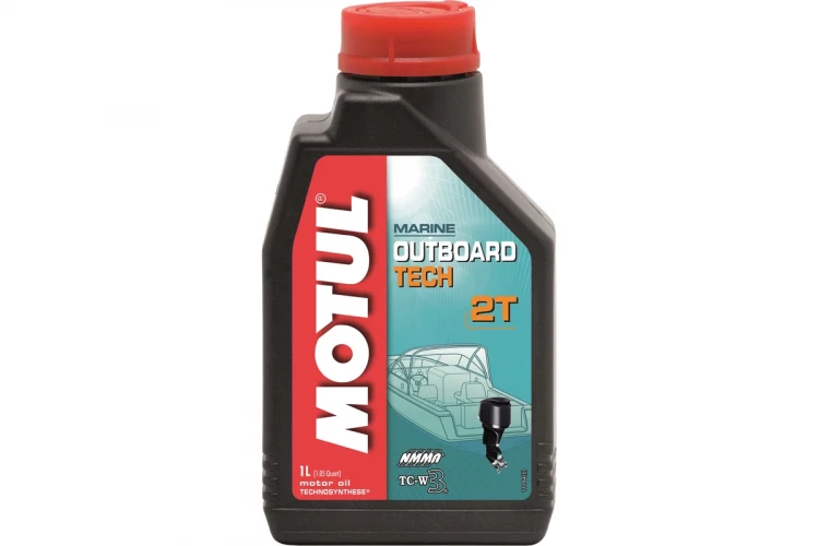 Масло моторное Motul Outboard Tech 2T ( 1 L), арт. 113475-mot,          MOTUL 