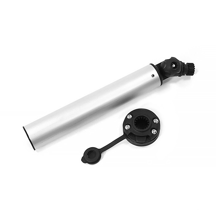 Держатель спиннинга торцевой на палубу быстросъемный, алюминий, арт. 030635T,          Техномарин 