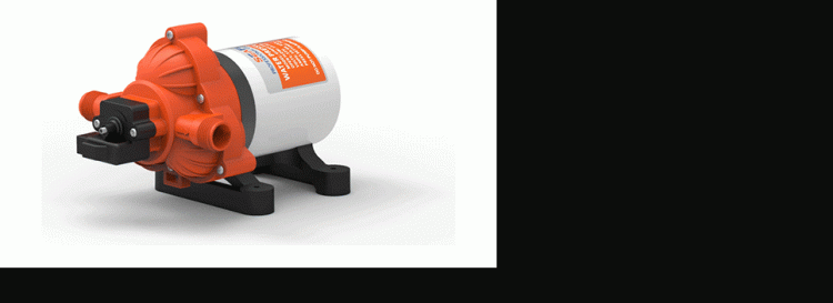 Помпа водоподающая мембранная SeaFlo, 24 В, 10.6 л/мин, 3.1 бар, 3.5 А, арт. SFDP202804533,          SeaFlo 