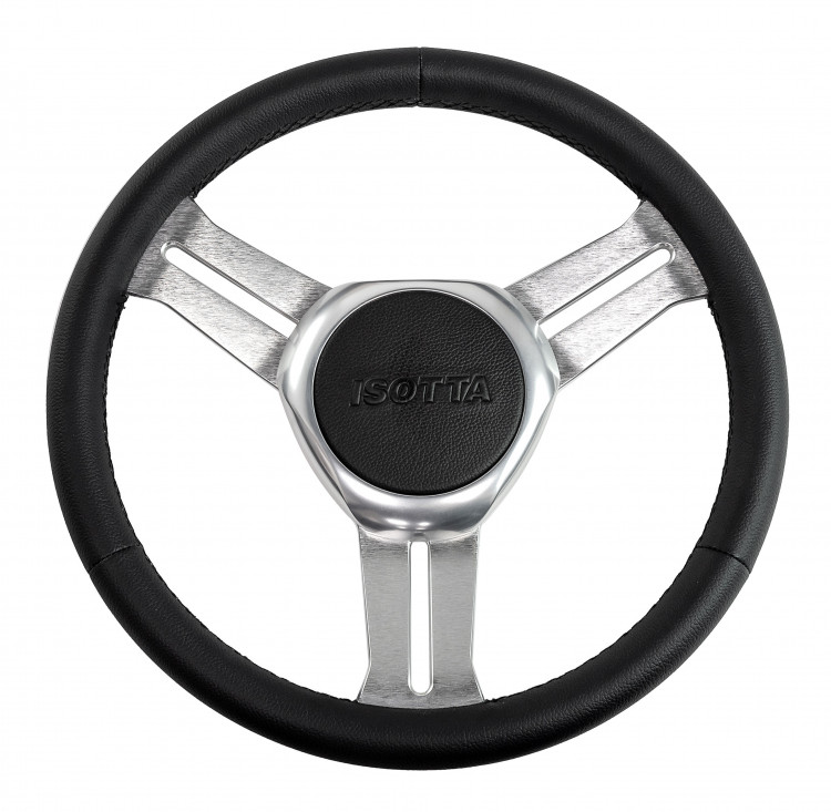 Рулевое колесо Isotta VERTICE 350 мм, арт. 143-5-S-N,          Isotta  Рулевое колесо Isotta VERTICE 350 мм, арт. 143-5-S-N,          Isotta