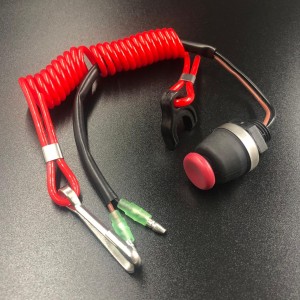 Кнопка аварийной остановки двигателя с чекой Tohatsu 8-40 (YUELANG)