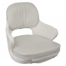 Кресло YACHTSMAN мягкое, съемные подушки, материал белый винил 
