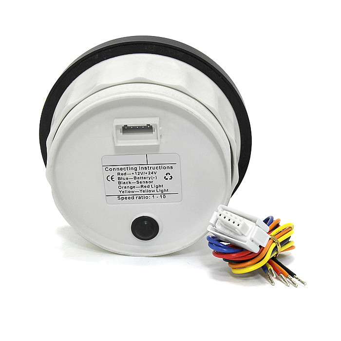 Тахометр цифровой 8000 об/мин со счетчиком моточасов (BB), SR:1-10, арт. JMV00556,          KUS 