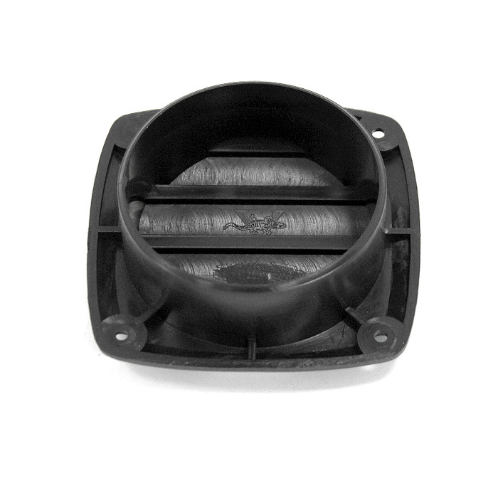 Крышка вентиляции пластмассовая квадратная 127х127мм, арт. 3411-1271,          CIM 