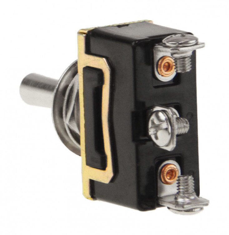 Тумблер трехпозиционный (ON)-OFF-(ON) 12В/15А 3P, арт. T1327M2,          Yih Sean  Тумблер трехпозиционный (ON)-OFF-(ON) 12В/15А 3P, арт. T1327M2,          Yih Sean