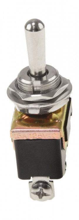 Тумблер трехпозиционный (ON)-OFF-(ON) 12В/15А 3P, арт. T1327M2,          Yih Sean  Тумблер трехпозиционный (ON)-OFF-(ON) 12В/15А 3P, арт. T1327M2,          Yih Sean