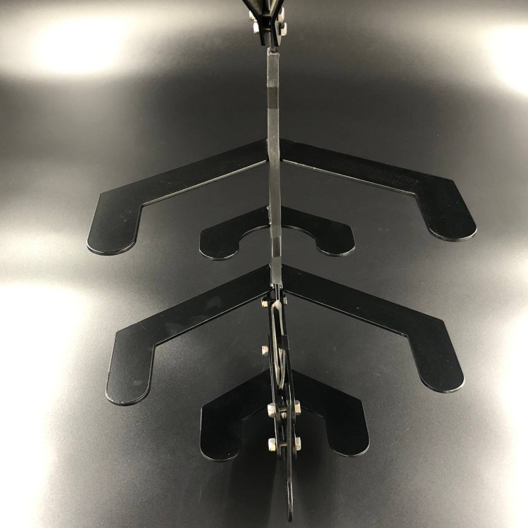 Защита редуктора Suzuki DT9.9-15, DF8-20A (Максимальная, черная), арт. 00166496,          ИП КУДАШОВ 