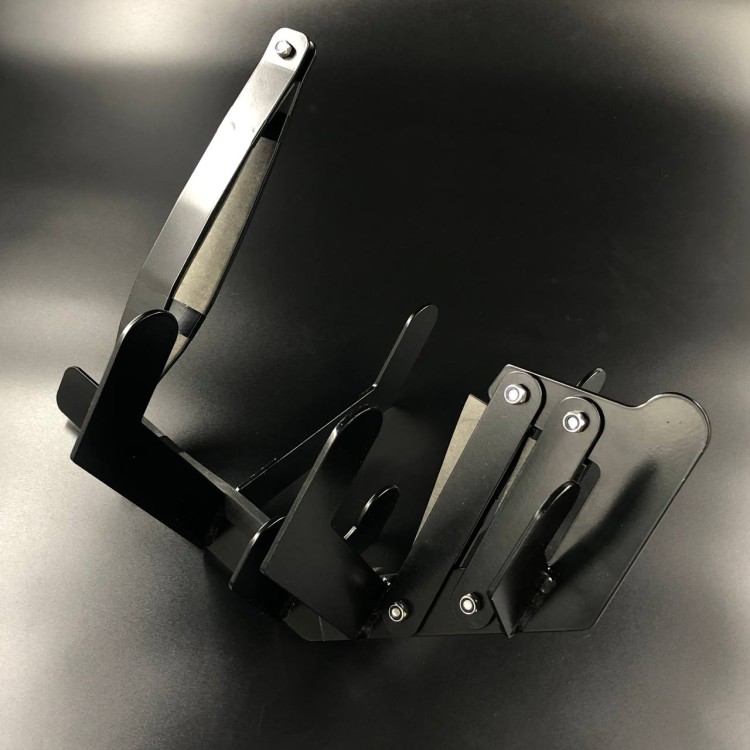 Защита редуктора Suzuki DT9.9-15, DF8-20A (Максимальная, черная), арт. 00166496,          ИП КУДАШОВ 