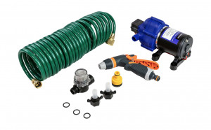 Комплект помывочный Marine Rocket, 12 В, 11.6 л/мин, 55 PSI (3.7 бар)