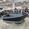 Моторная лодка, ТРИЕРА 460 FISH, серый с Suzuki DF50ATL, арт. KITTR4,          Триера 