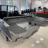 Моторная лодка, ТРИЕРА 460 FISH, серый с Suzuki DF50ATL, арт. KITTR4,          Триера 