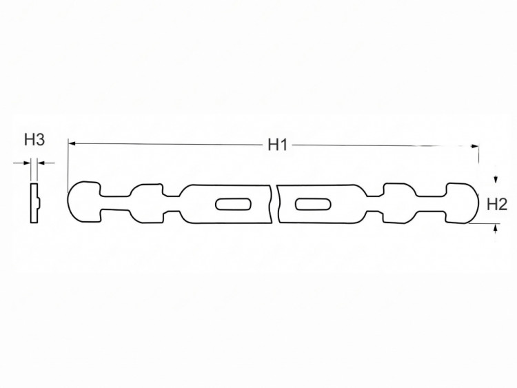Ремень крепёжный "Двойной захват" (длина 890мм), M72/бежевый, 33-00-079-poly , арт. 33-00-079-poly,          Полиуретан 