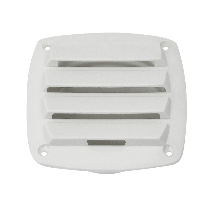 Крышка вентиляции пластмассовая квадратная 127х127мм, белая, арт. 3411-1270,          CIM 