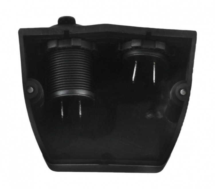 Разъем USB 5В 3.1А и цифровой вольтметр для крепления на приборную панель, арт. AES121440UV,          AES.Co  Разъем USB 5В 3.1А и цифровой вольтметр для крепления на приборную панель, арт. AES121440UV,          AES.Co