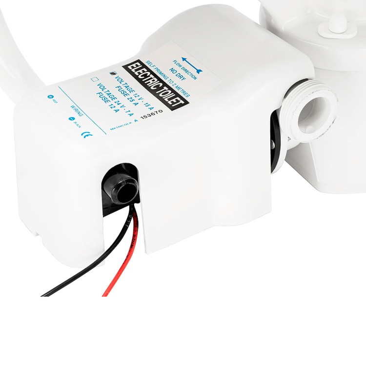 Унитаз электрический Evolution Comfort, 12 В, арт. 10270611,          Matromarine 