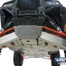 Комплект AL защиты днища Polaris RZR 1000 (2013-2015), арт. 444.7413.3-riv,          Rival 