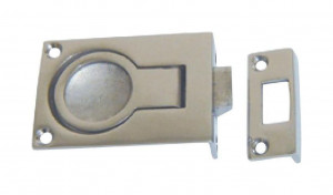 Ручка палубная потайная с защелкой, 57x40x17, нержавеющая