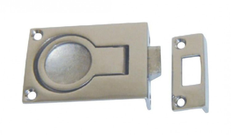 Ручка палубная потайная с защелкой, 57x40x17, нержавеющая, арт. MR110100,          MARINE ROCKET  Ручка палубная потайная с защелкой, 57x40x17, нержавеющая, арт. MR110100,          MARINE ROCKET