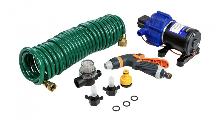 Комплект помывочный Marine Rocket, 24 В, 11.6 л/мин, 55 PSI (3.7 бар), арт. FL704MR,          MARINE ROCKET 