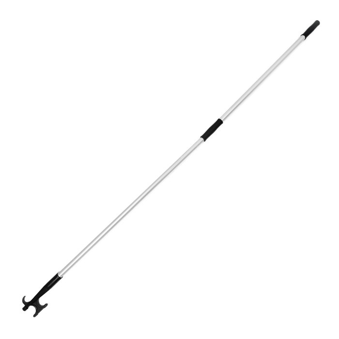 Крюк отпорный телескопический SUNFINE 120-220 см, пластик, с алюминиевым штоком, SF20709-10  