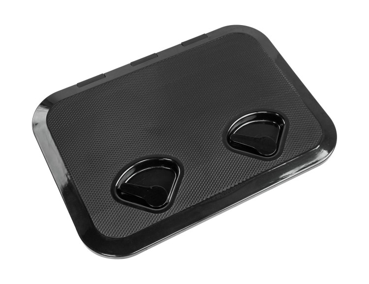 Люк смотровой 315 х 440 мм, черный, арт. MR073B,          MARINE ROCKET 