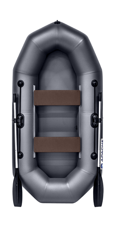 Надувная лодка ПВХ, APACHE 240 графит, арт. 4603725300897,          APACHE 