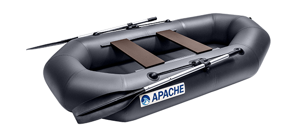Надувная лодка ПВХ, APACHE 240 графит, арт. 4603725300897,          APACHE 