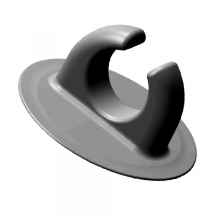 Комплект держателей весла Boat-plastic, основание 79 мм, для весла 32 мм, черный (10шт), BP-0379_10-ts, арт. BP-0379_10-ts,          Boatplastic 