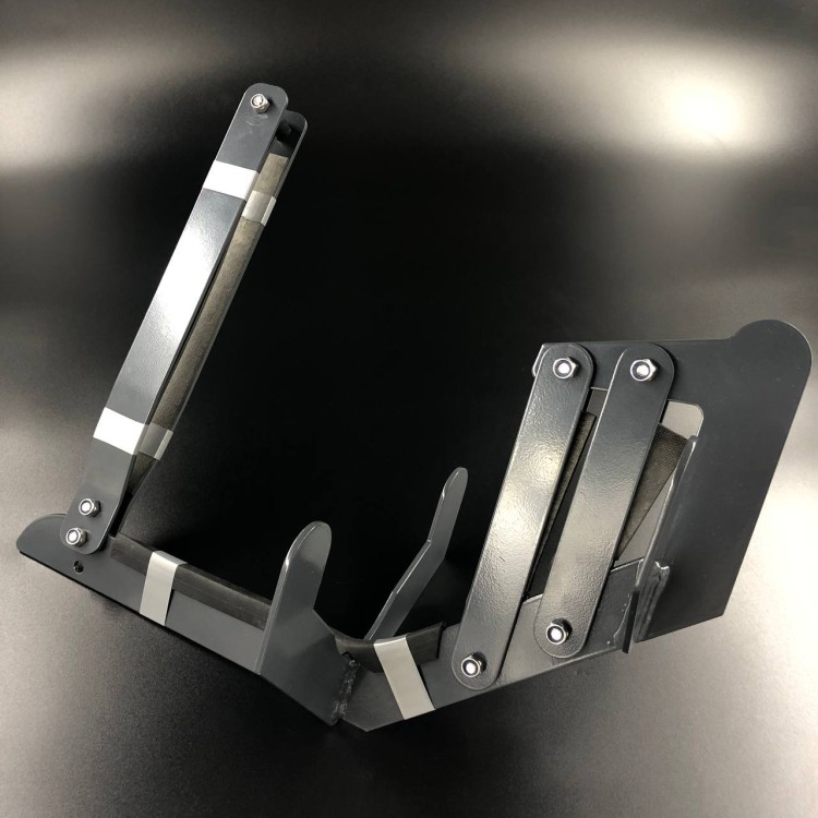 Защита редуктора Yamaha 9.9.-15 (Усиленная, серая), арт. 00166868,          ИП КУДАШОВ 