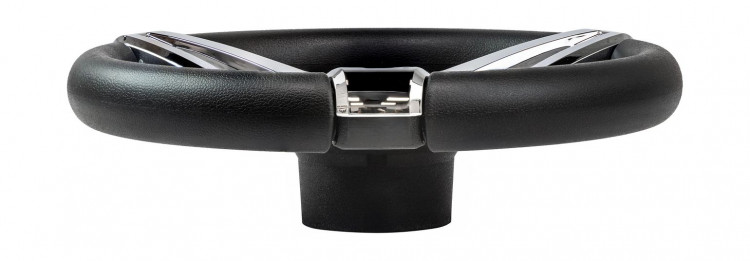 Рулевое колесо MOLINO K хром, д.350 мм, арт. 3MOLK3581,          Gussi 