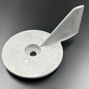 Анод редуктора цинковый для Mercury/Mariner 40/50/55/60/, FORCE 70/75 (Алюминиевый) (PWB)