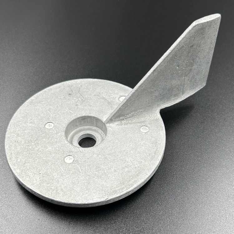 Анод редуктора цинковый для Mercury/Mariner 40/50/55/60/, FORCE 70/75 (Алюминиевый) (PWB), арт. 17264T2-AL-K,          POWEROB 