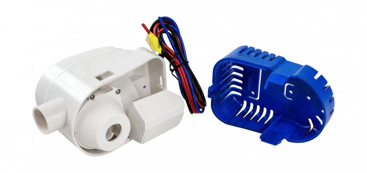 Помпа осушительная Marine Rocket автоматическая,  750GPH (2838.75 л/ч), 12 В, арт. MR811-750,          MARINE ROCKET 