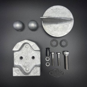 Комплект анодов алюминиевых ANODE KIT (ALUM) MR и ALPHA ONE 1984-1990 г. QS