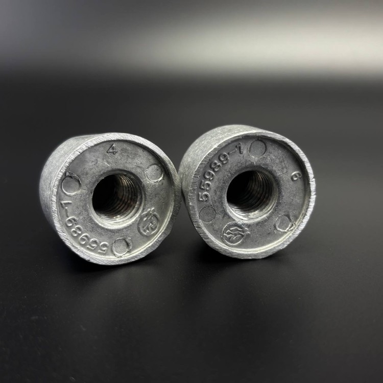 Комплект анодов алюминиевых ANODE KIT (ALUM) MR и ALPHA ONE 1984-1990 г. QS, арт. 888756Q04,          MERCURY 