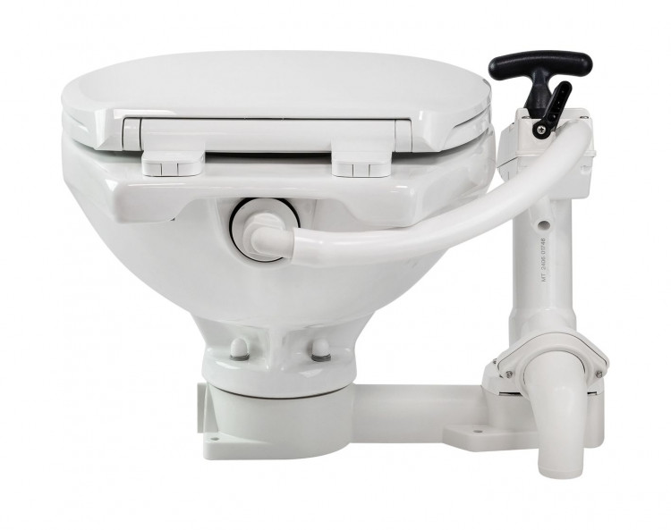 Унитаз с ручной помпой, SeaFlo, арт. SFMTM01R,          SeaFlo 