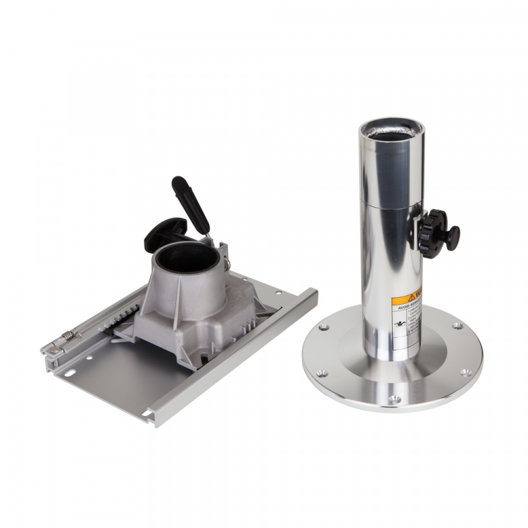 Стойка для кресла Skipper регулируемая 355-508 мм анодированный алюминий, регулируемая 355-508 мм со слайдером, арт. SK22023-ts,          Skipper  Стойка для кресла Skipper регулируемая 355-508 мм анодированный алюминий, регулируемая 355-508 мм со слайдером, арт. SK22023-ts,          Skipper