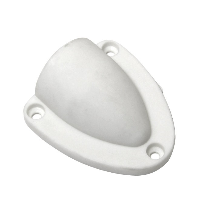 Вентиляционная ракушка пластиковая, белая 64х59х26мм SUNFINE, арт. SF30958-1W,          SUNFINE MARINE 