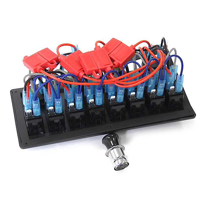 Многофункциональная панель с переключателями на 8 клавиш, арт. R8S4,          NEKEKE  Многофункциональная панель с переключателями на 8 клавиш, арт. R8S4,          NEKEKE