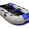 Надувная лодка ПВХ, STELS 335 Аеро НДНД, синий/белый, арт. 335209,          Hunterboat 