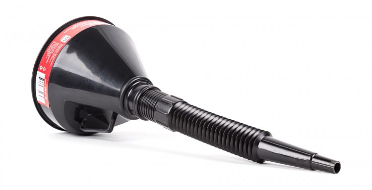 Воронка пластиковая разборная с фильтром, 135 мм., черная, арт. VR-0135,          Autoprofi  Воронка пластиковая разборная с фильтром, 135 мм., черная, арт. VR-0135,          Autoprofi