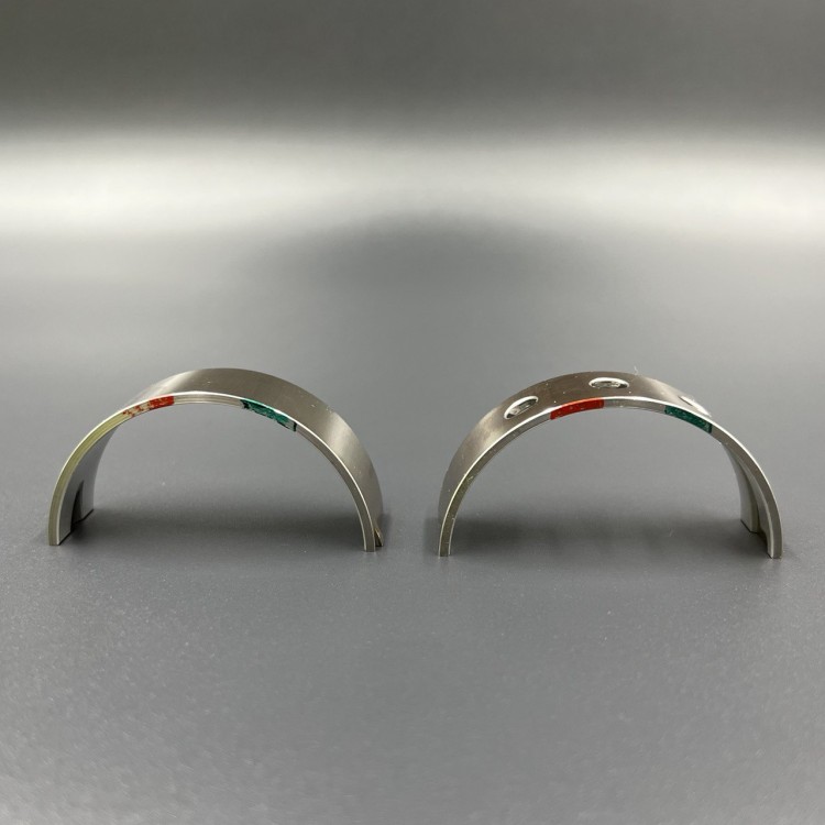 Вкладыш коренной (Пара) Suzuki DF90-140, DF100-140(A) (Red/Green) (0.25mm) (12300-85854-0AA) (Suzuki, арт. 12300-85854-0AA,          SUZUKI 