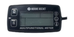 Тахометр универсальный со счетчиком моточасов с подсветкой и сигнализаций температуры